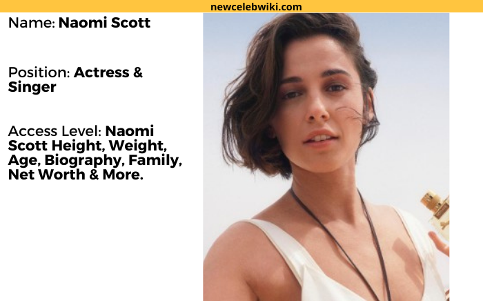 Naomi Scott height