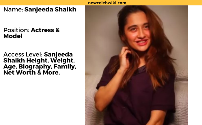 Sanjeeda Shaikh height