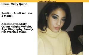Misty Quinn Height, Wiki, Bio, Hot Image, Age, Net Worth & More