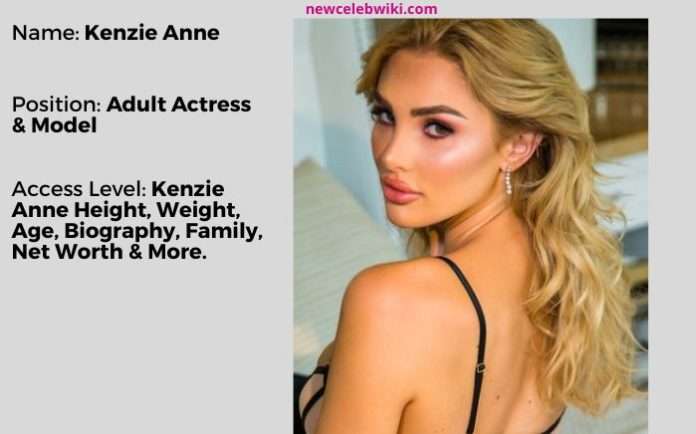 Kenzie Anne Onlyfans, Height, Wiki, Hot Image, Net Worth & More