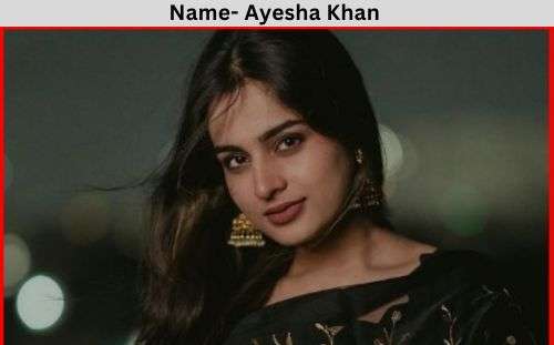 Ayesha Khan weight