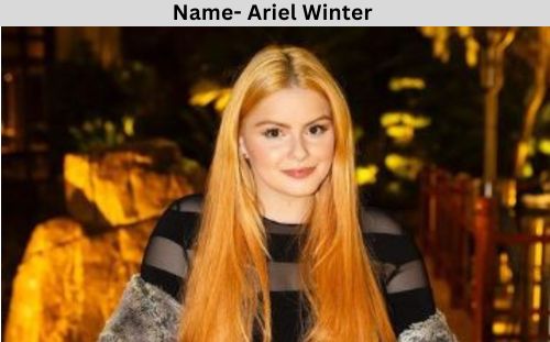 ariel winter leak