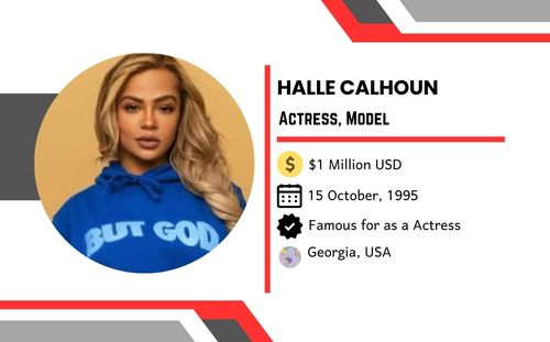 Halle Calhoun baby daddy