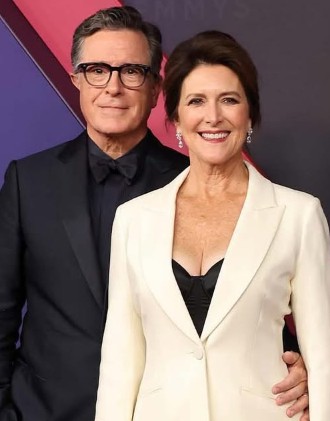 Stephen Colbert wife